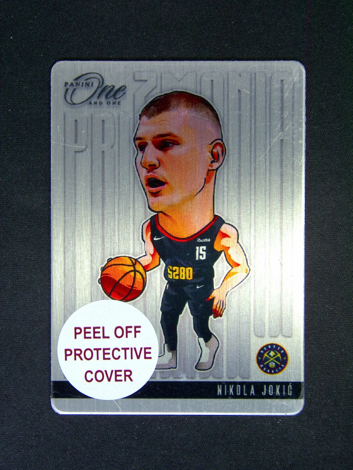 2024-25 Panini One And One Nikola Jokic #11 Prizmania Case Hit SSP