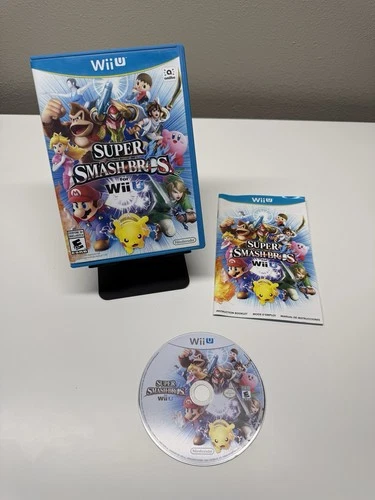 Super Smash Bros. (Nintendo Wii U, 2014) Complete CIB Tested MINT + 1Y Warranty