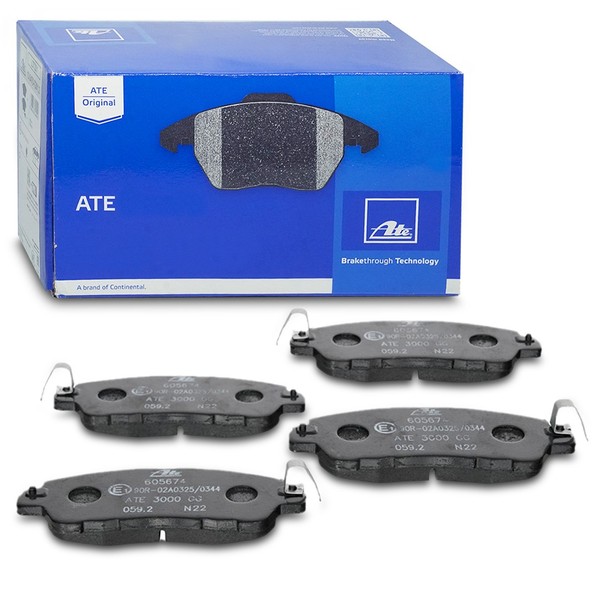 Ate BremsbelÄGe Passend FüR Mazda 2 Dl Dj-image