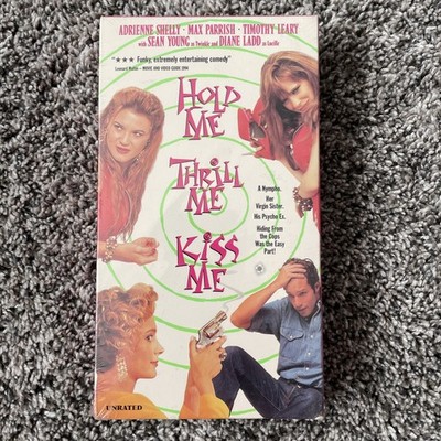 Hold Me Thrill Me Kiss Me - VHS - Adrienne Shelly - Max Parrish - Timothy Leary