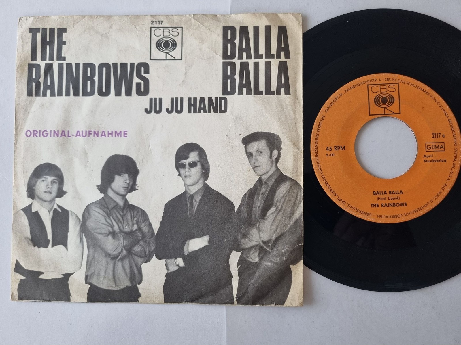 The Rainbows - Balla Balla 7'' Vinyl Germany