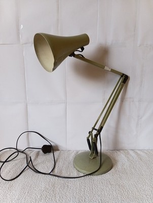 Anglepoise Desk Lamp Vintage/Retro, Green Tested And Working
