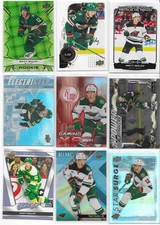 Matt Boldy, 9 Different Card Lot /  3 RC's + Inserts / Minnesota Wild
