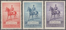 EDSROOM-21606 Australia 152-154 LH 1935 Complete Silver Jubilee CV$49.50