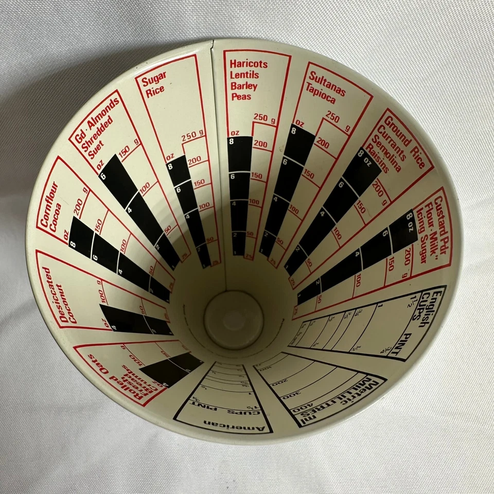 Taza de metal tradicional para hornear Tala Cook's Dry Measure de colección hecha en Inglaterra Foto 4 de 4