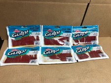 Berkley Gulp Saltwater 2” Sandworm Camo RED 24x CT
