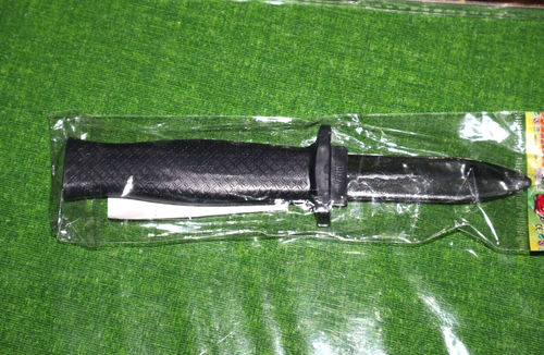 Knife Costume Trick Fake Prank Retractable Dagger Plastic Dress Up Blade Joke - Picture 2 of 5