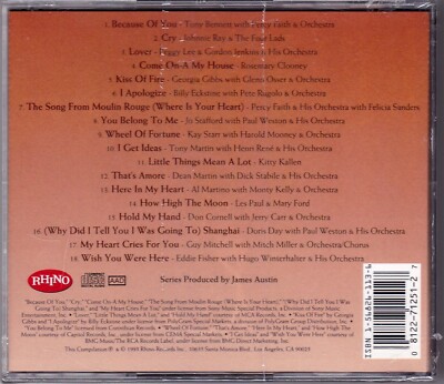 Sentimental Journey Sealed CD Pop Vocal Classics Volume 3 Sentimental Journey Sealed CD Pop Vocal Classics Volume 3