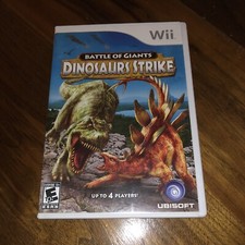 Battle of Giants: Dinosaurs Strike (Nintendo Wii) Complete With Case And Manual