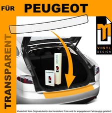 LADEKANTENSCHUTZ FOLIE F&Uuml;R PEUGEOT 807 AB 2002-2014 TRANSPARENT