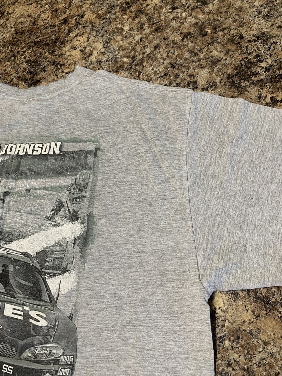 VTG Chase T Shirt #48 Lowe's JIMMIE JOHNSON 2006 Champion