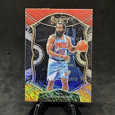 2020-21 PANINI SELECT JAMES HARDEN CONCOURSE SHIMMER PRIZM #12 