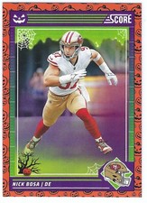 2024 Panini Score-A-Treat - Orange Pumpkins - #248 Nick Bosa