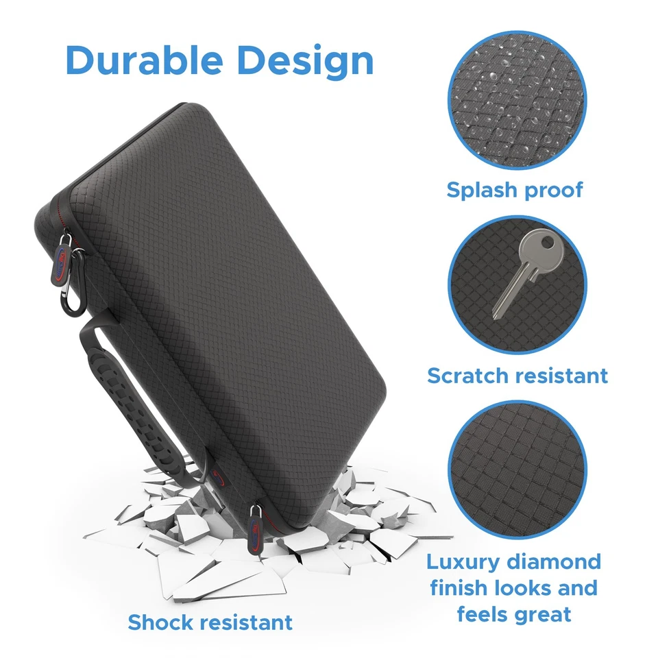 Carry Case For GoPro Lit Hero 13 12 Max2 DJI OSMO Action 5 Cam Go Pro Digicharge - Image 4 of 4