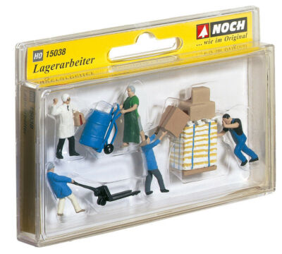 Noch HO 15038, Lagerarbeiter, Figuren, Modelleisenbahn, Hobby, Zubehör, GMK