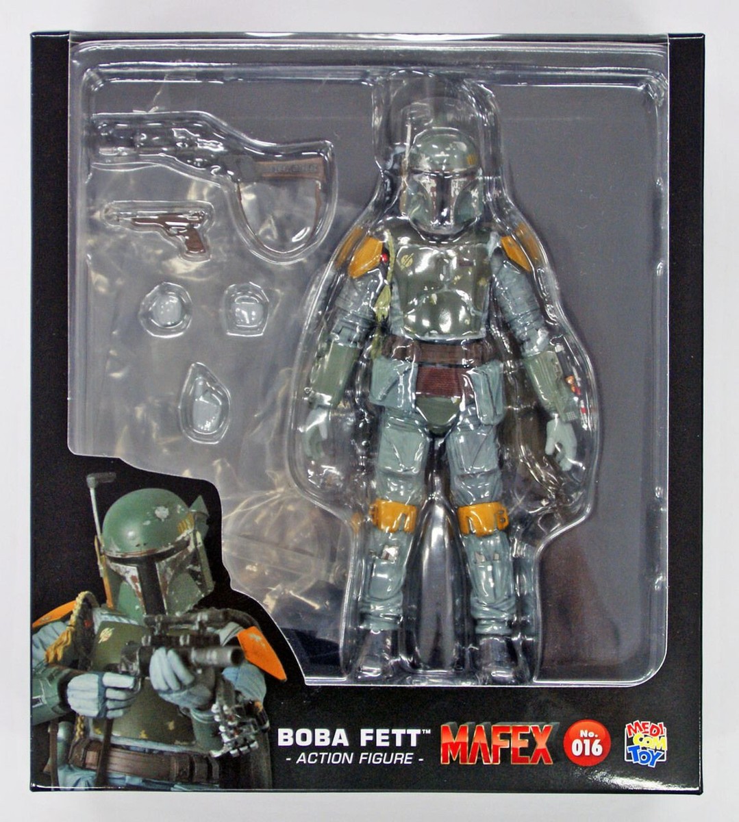マフェックス No.016 MAFEX BOBA FETT メディコム・トイ MAFEX Boba Fett No 16 Star Wars The Empire Strikes Back