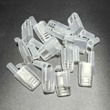 120 Pcs Bee Queen Cages Protection Queen Wangtaipu Bee Equipment Plastic White