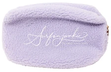 Sephora Collection Makeup Skincare Travel Bag Zipper Favorites Purple Sherpa