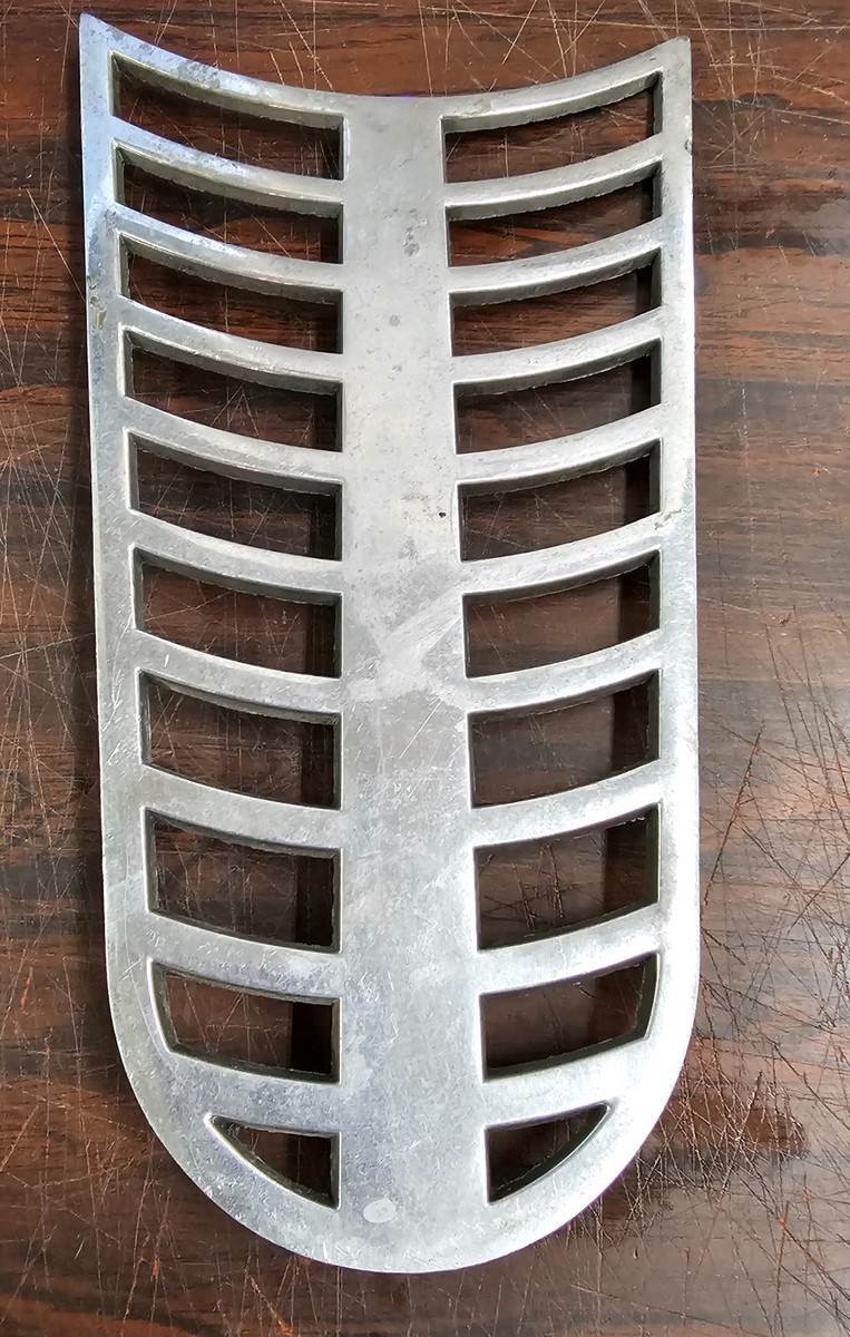 Vtg Open Belt Primary Guard Primo Karata Harley chopper Panhead