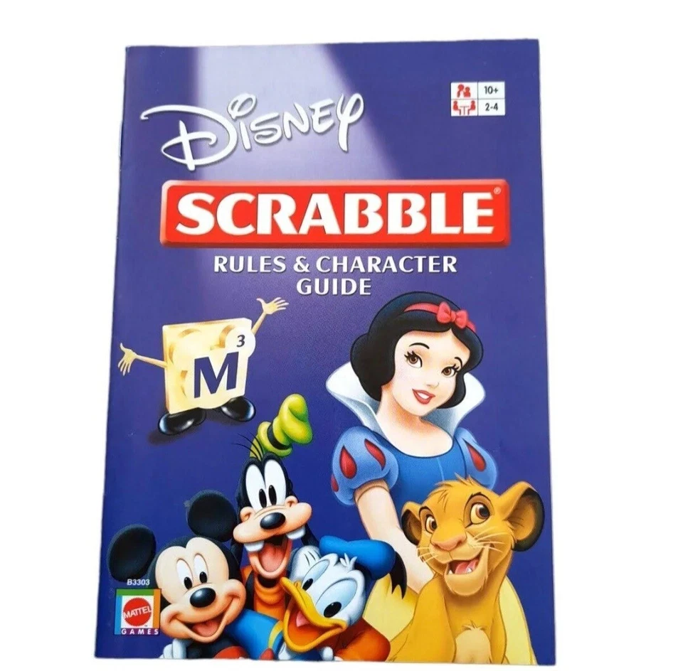 Nuevo Precintado 2003 Mattel Disney Mickey Mouse and Friends Scrabble Juego de Mesa Foto 4 de 4