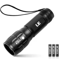 Lighting EVER LED Flashlights High Lumens, Small Flashlight, Zoomable, New