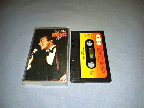 JOHNNY MATHIS LIVE CASSETTE TAPE ALBUM