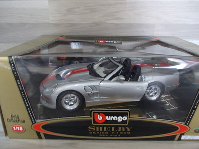 Bburago 1:18 - Shelby Series 1 Silber 1999 - Burago | eBay