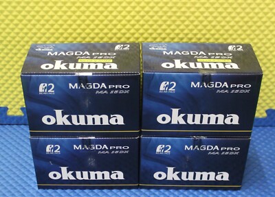 Okuma Magda Pro Line Counter Trolling Reel MA 15DX 4-Pack