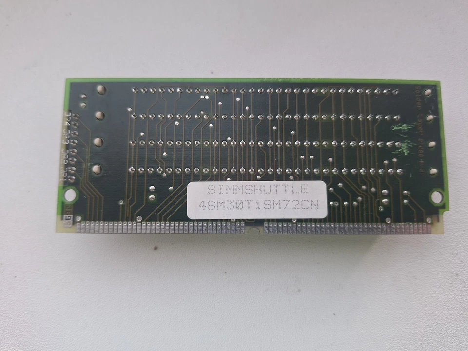 SIMMSHUTTLE 30 pin to 72 pin SIMM rare vintage converter - Image 4 of 4