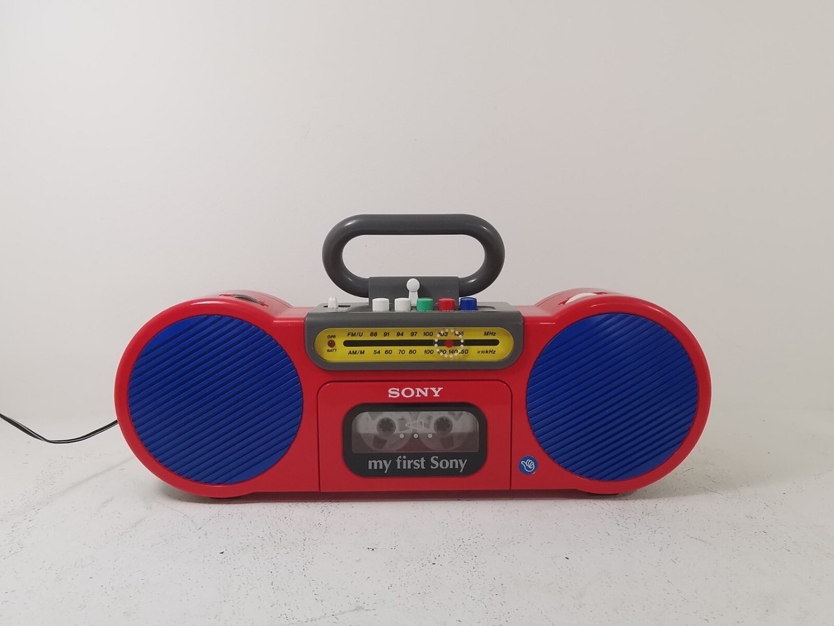 my first Sony CFS-2020ラジカセ カセットプレイヤー my first Sony CFS-2020ラジカセ カセットプレイヤー