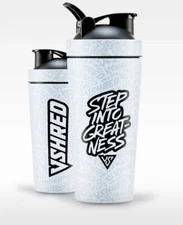 V SHRED LIMITED EDITION 25OZ STAINLESS STEEL SHAKER BOTTLE