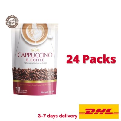 24x Be Easy B Coffee Cappuccino Instant Weight Management Detox Diet Slimming