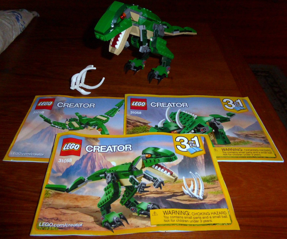Lego - Creator - Mighty Dinosaurs - #31058 - Complete - Retired | eBay