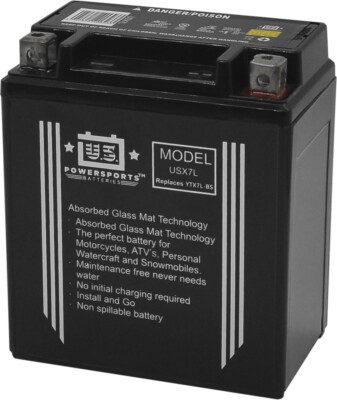 US Powersports Battery For Honda VT 125 C Shadow 2006-2008 UK