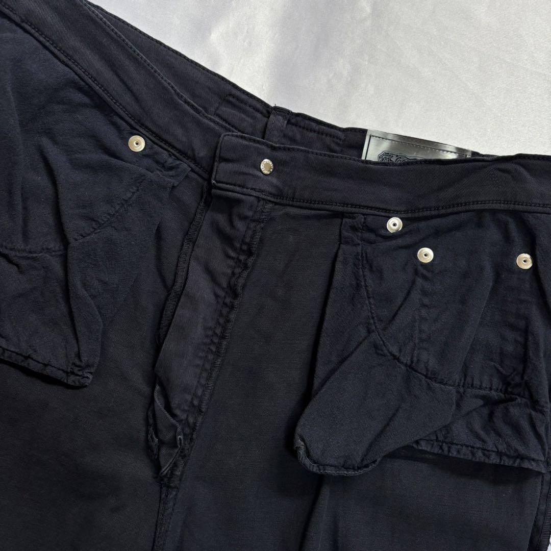 Krizia Jeans Casual Pants 30 Size Navy Cotton Blend Men's Krizia Jeans Casual Pants 30 Size Navy Cotton Blend Men's