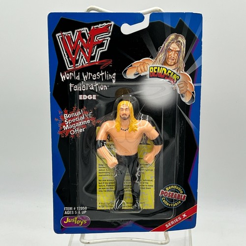 EDGE WWF Bend Ems Just Toys 1999 series 10 wwe sea...