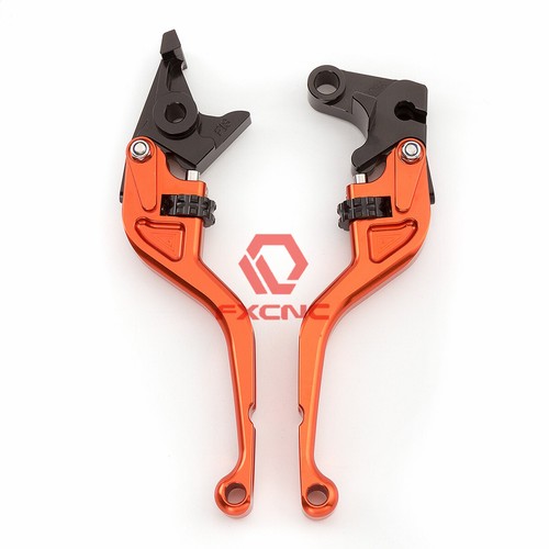 CNC Thumb Wheel Rollera Clutch Brake Levers Set For CBR954RR 2002-2003 Orange - Zdjęcie 1 z 14