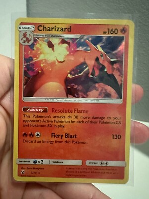 1x Pokemon TCG Charizard 3/70 HP 160 Holo NM Dragon Majesty NM