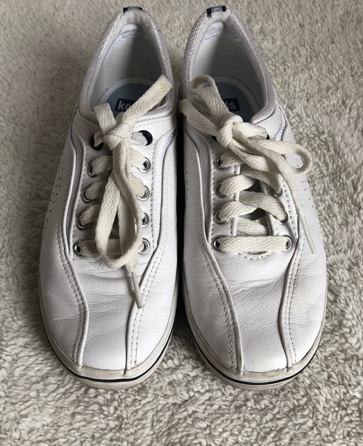 KEDS white Tennis Shoe Womens Sz 5 1/2 eBay