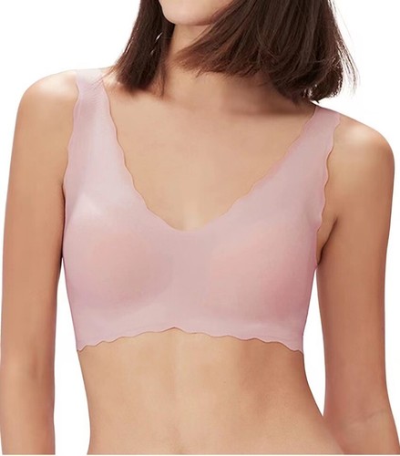 For Women female Seamless Bra Comfortable Wirefree Sport Yoga One Size Tank Tops - Picture 19 of 26