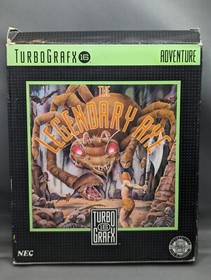 Legendary Axe (TurboGrafx-16, 1989) CIB Complete With Box