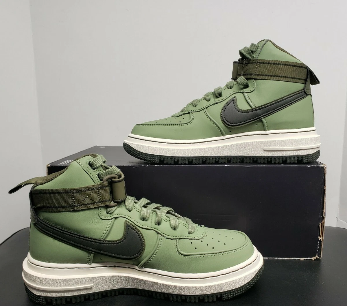 Nike sf air force 1 high olive green sale