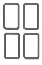 4 VALVE BREATHER GASKETS FITS KOHLER Replaces 52 055 01-S 5205501S M20 MV16 MV18