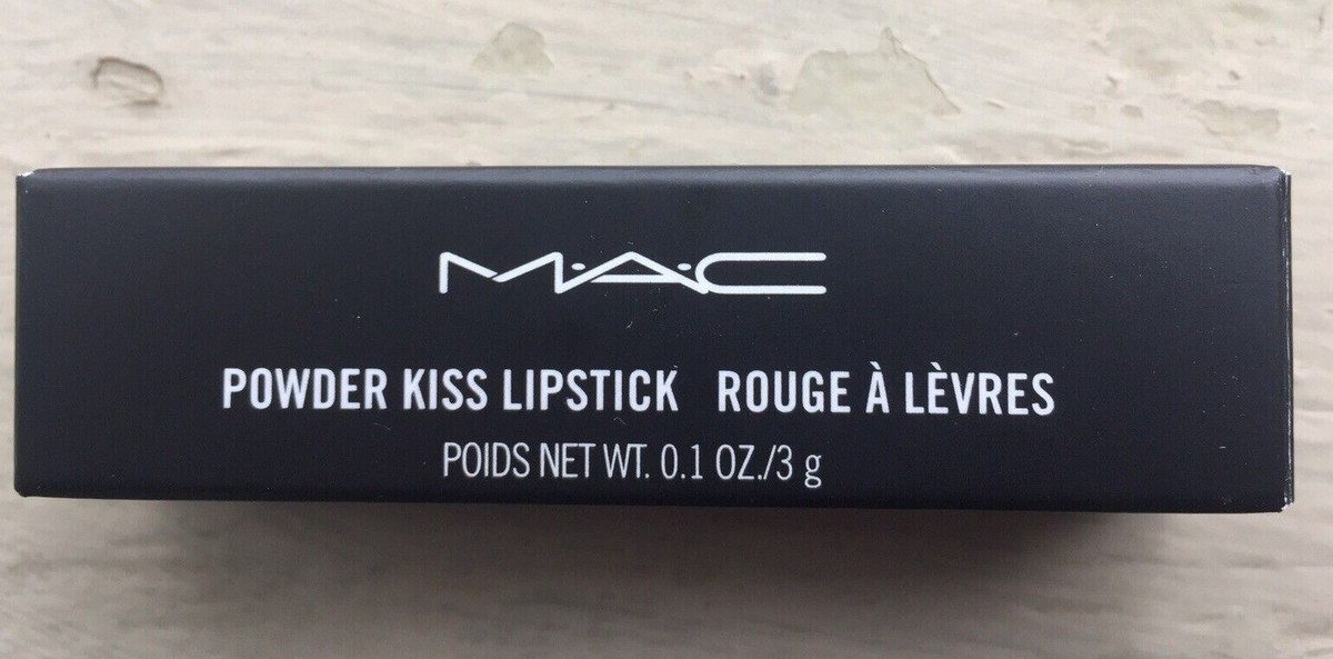 MAC POWDER KISS LIPSTICK “WERK, WERK, WERK” #922/FULL SIZE/NEW IN