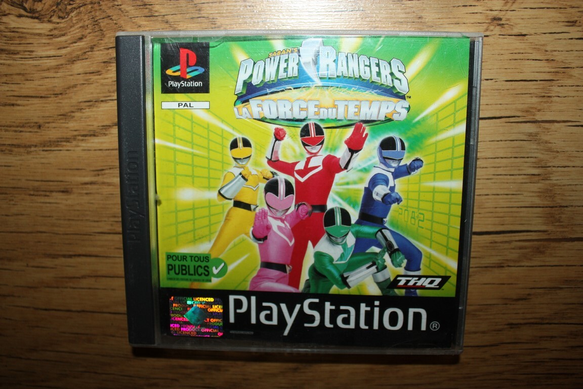 Power Rangers: La Force du Temps Playstation - Prix - Photo - Présentation