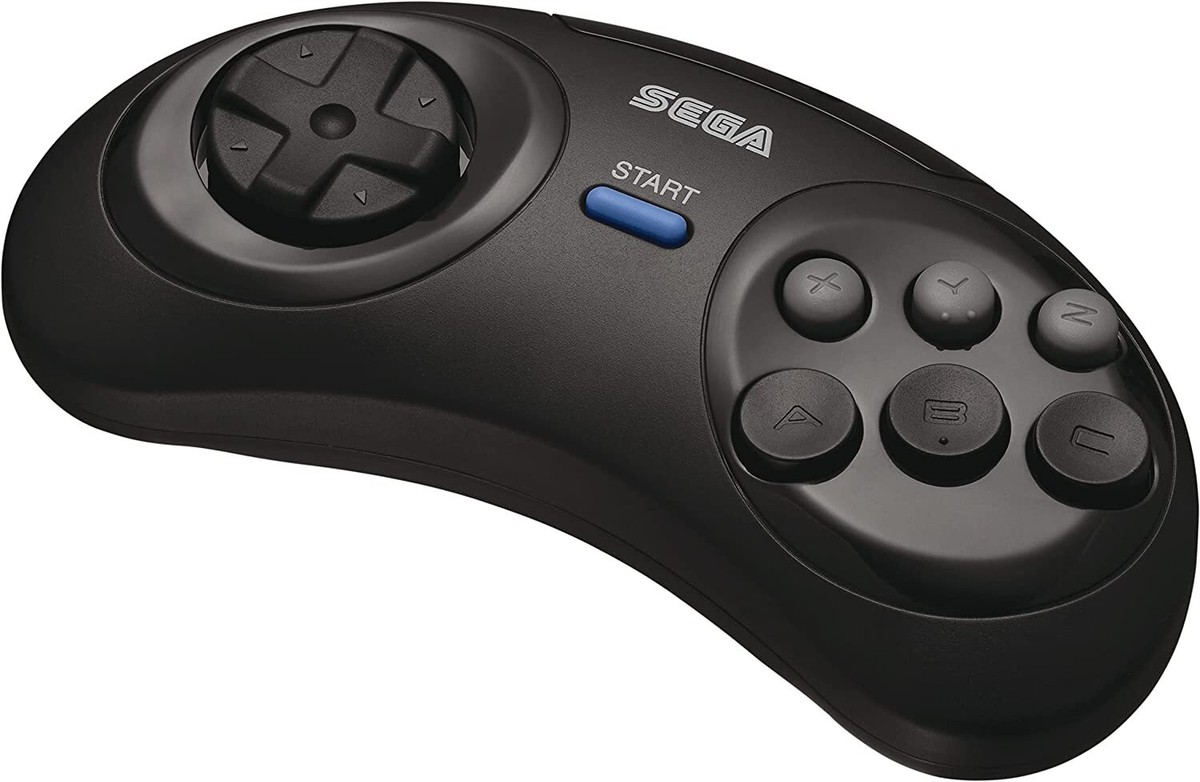 SEGA MEGA DRIVE 2 本体 コントローラー付き Sega Mega Drive Mini 2 Game console & Controller Black W/ Box