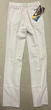 Vintage 1990 s Jordache Pink Pin Stripe Jeans, Deadstock NWT, Size 28x33.5