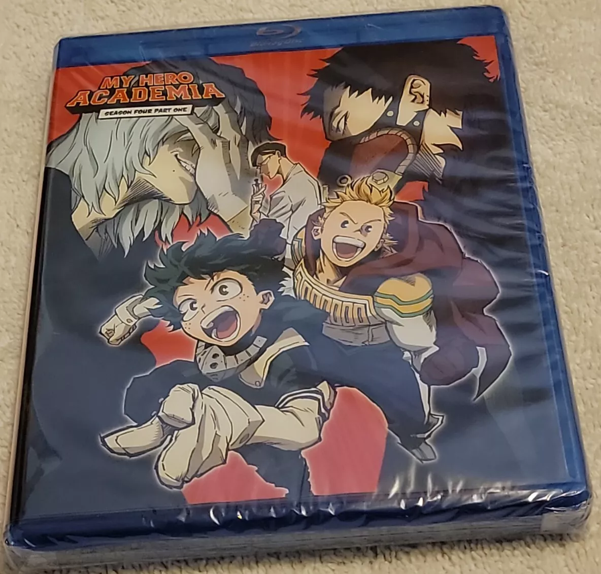 My Hero Academia: Season Four: Part One Blu-ray (Blu-ray + DVD +