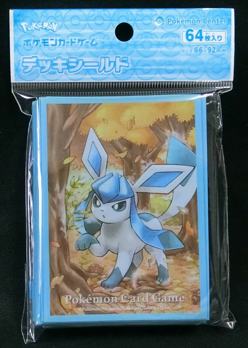 Pokemon Card Game Official Card Sleeve Glaceon (64) 66 x 92 mm Japanese Pokemon Card Game Official Card Sleeve Glaceon (64) 66 x 92 mm Japanese