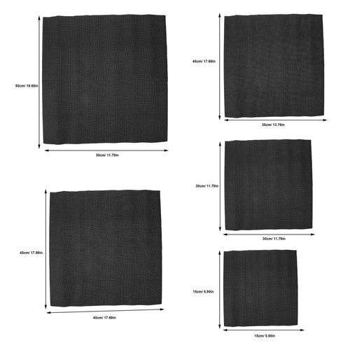 5 Pcs Cross Stitch Cloth Embroidery Material Fabric Linen Needlework - Afbeelding 11 van 12